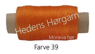 Moravia Hør 50/4 farve 39 Orange